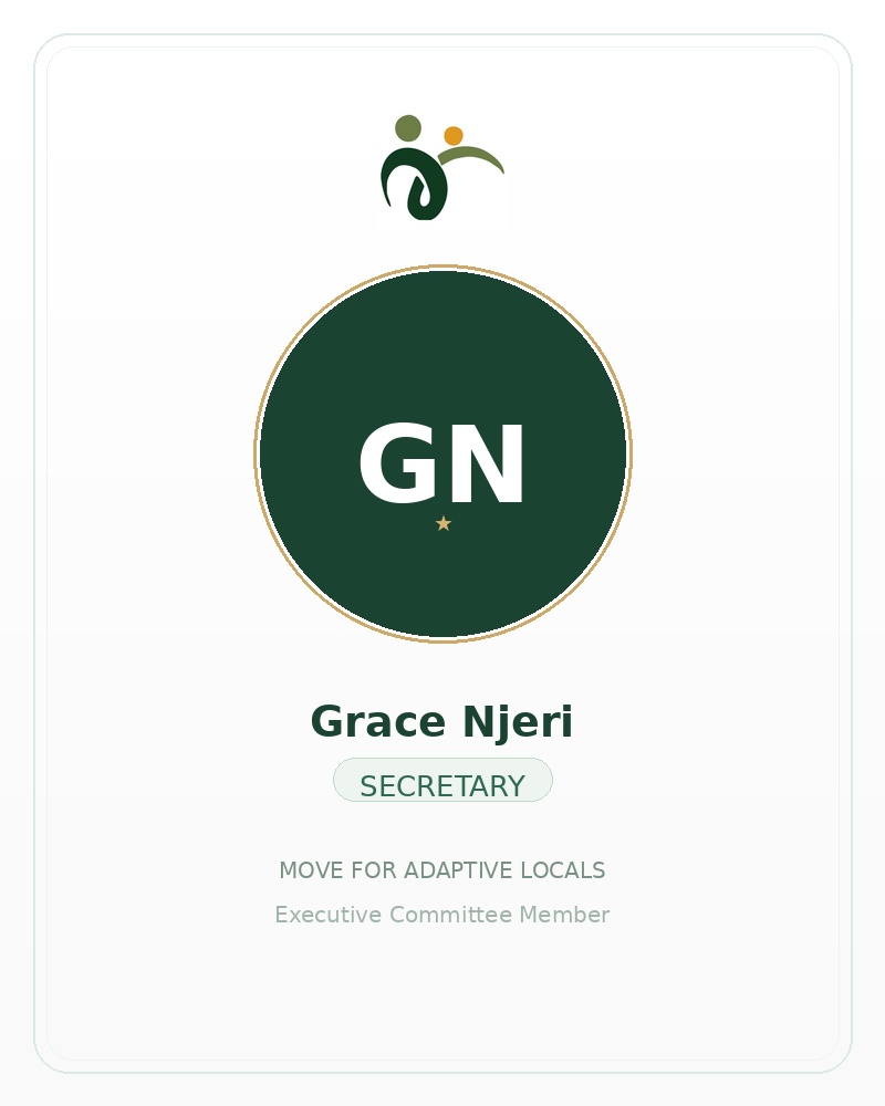Grace Njeri — Secretary