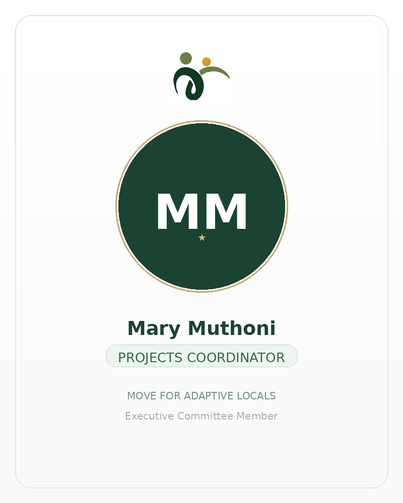 Mary Muthoni — Projects Coordinator