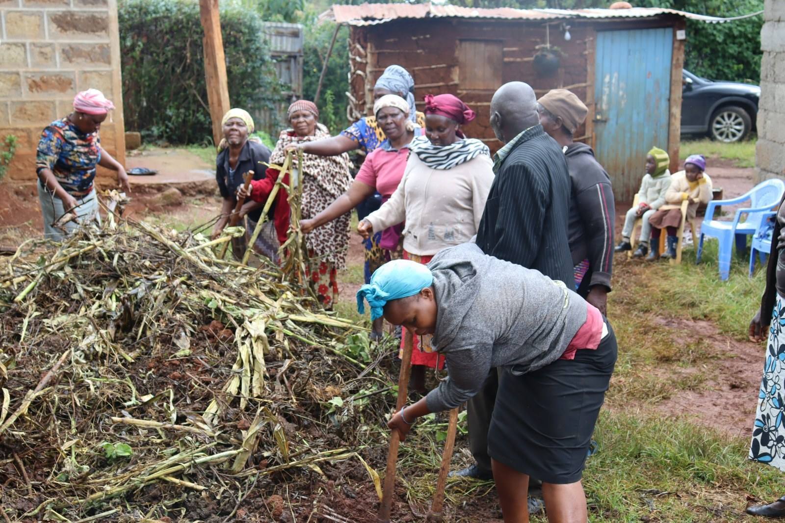 Community composting for healthier soils