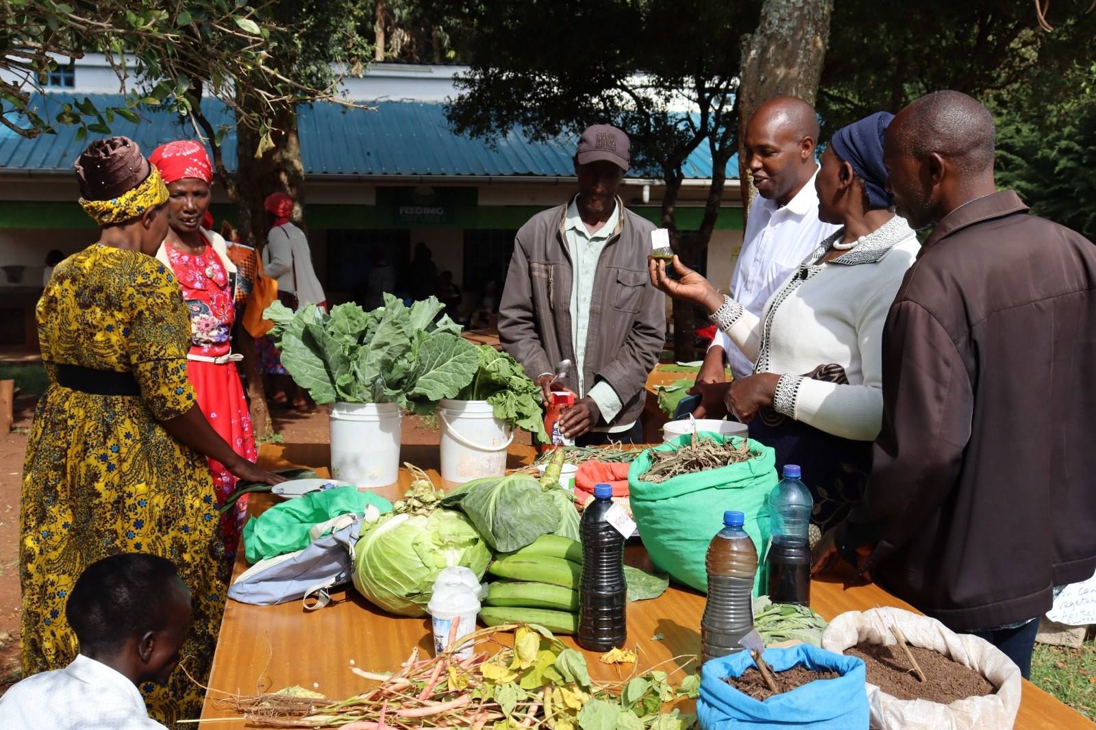 Farmer learning day — organic inputs